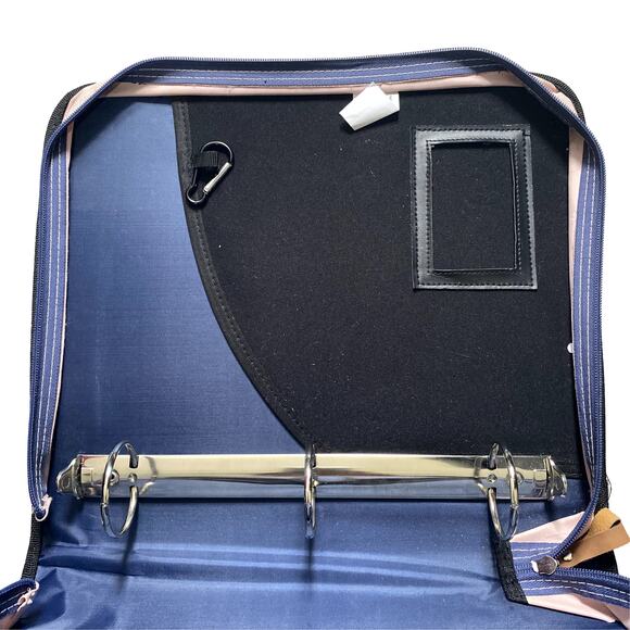 Renwick Zipper Binder in Pink - Picture 5 of 7